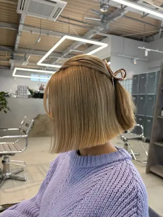 ショート M Y Uのヘアスタイル