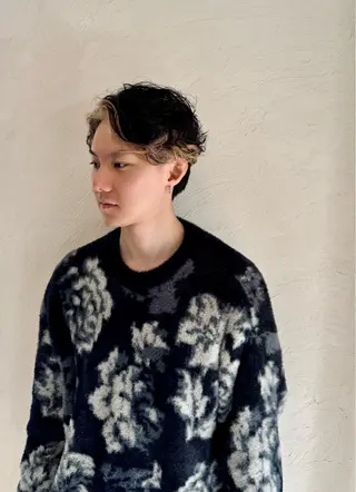 カラー メンズ メンズ指名多数!! 田島史也のヘアスタイル