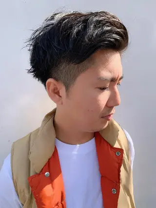 ショート メンズ 中川 竜誠のヘアスタイル