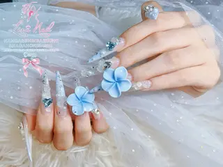 ロング Linanail Nambaのネイルデザイン