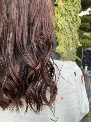 セミロング 佐々木 浩之のヘアスタイル