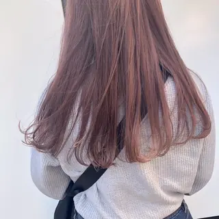 ミディアム カラー パーマ ヘアアレンジ メンズ ネイル マツエク・マツパ 天神レイヤーカット No.1💖マユカのヘアスタイル