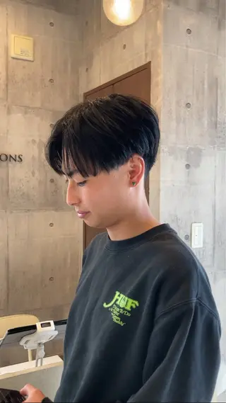 ショート メンズ ハマノ ミユのヘアスタイル