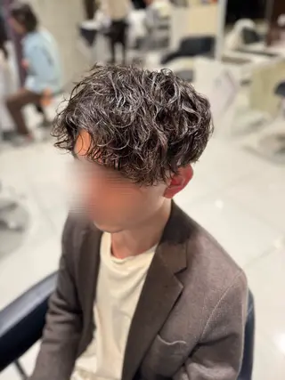 ショート パーマ メンズ AVANCE. annaのヘアスタイル