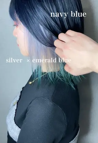 ショート カラー Selenehair 三条本店のヘアスタイル