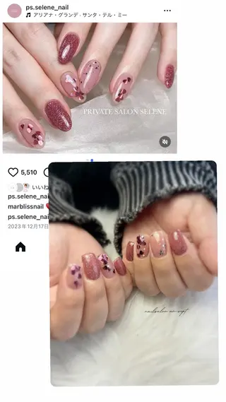 ミディアム nail salon an-SEPT.のネイルデザイン