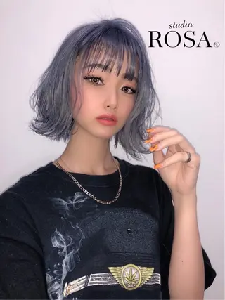 カラー 関東 蓮太のヘアスタイル