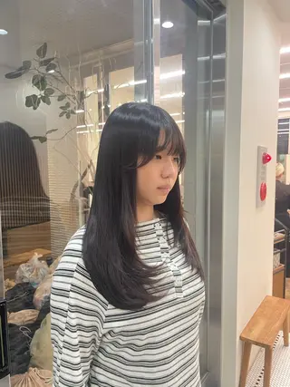 ロング レイヤーカット 🌱 はるかのヘアスタイル
