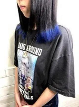 ミディアム カラー hair salon mementoのヘアスタイル