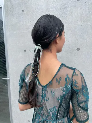 ヘアアレンジ 佐伯 和佳のヘアスタイル