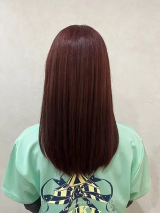 ロング カラー 縮毛矯正🫧/ 武笠 友香🤍のヘアスタイル