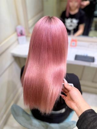 ロング カラー 🎀ブリーチ/透明感 カラー/ななみ🎀のヘアスタイル