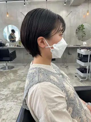 ショート 👑ボブはお任せ ミヤノ👑のヘアスタイル
