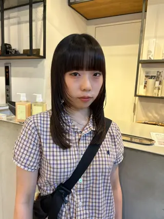 ロング FILMS 銀座店 Mikotoのヘアスタイル