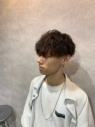 ショート パーマ メンズ ⚡️お値段以上⚡️ RYUKIのヘアスタイル
