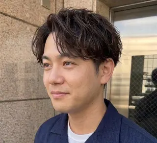 メンズ パーマ go s go(e) 店 コンドウマチコのヘアスタイル