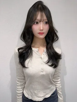 ロング カラー LOUIMADNA Haruna️️꙳⟡のヘアスタイル