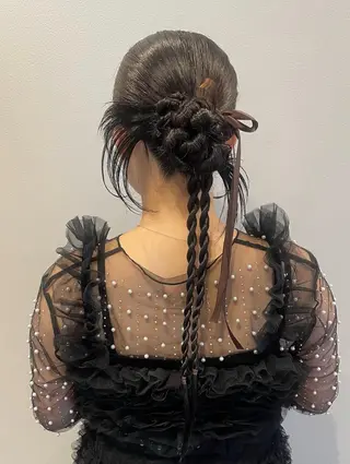 ロング ヘアアレンジ haruna / Toruveのヘアスタイル