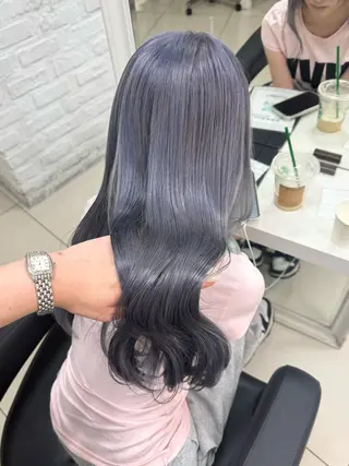 ロング 透明感ハイトーン/ へアセット☾みづきのヘアスタイル