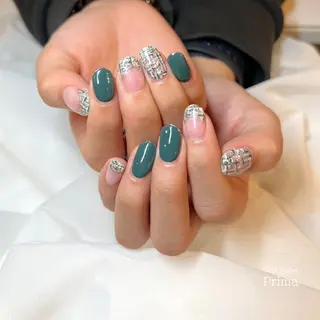 セミロング ネイル SalonPrima 西院Nail&Eyeのネイルデザイン