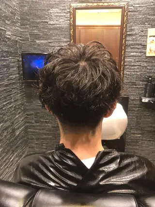 ショート パーマ 【パーマ指名No1】 浅野空人のヘアスタイル