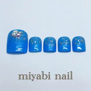 ネイル miyabi nail 桂川駅近くのネイルデザイン