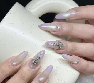 ネイル By moonネイル 🌷ワンホン/韓国風のネイルデザイン