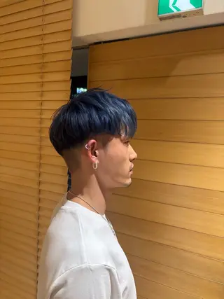 ショート カラー メンズ 川越/organic 根本アユミのヘアスタイル