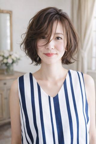 ショート カラー grand juteのヘアスタイル
