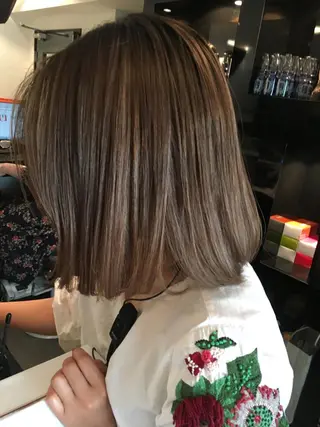 カラー 新宿御苑前/ボブ 髪質改善Ryuseiのヘアスタイル