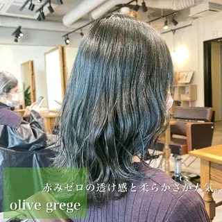 ミディアム カラー navile原宿 yumaのヘアスタイル
