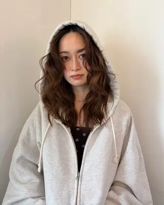 ミディアム 🧣misaki 🧣のヘアスタイル