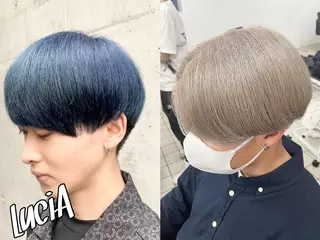 カラー ロング ヘアアレンジ エクステ7:30〜 LuciA\5900のヘアスタイル