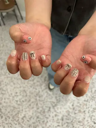 ネイル 小松 千冬のネイルデザイン