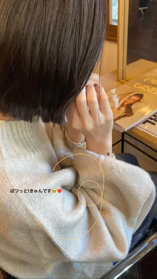 ショート カラー ダメージレスサロン✨ kayo🌱のヘアスタイル