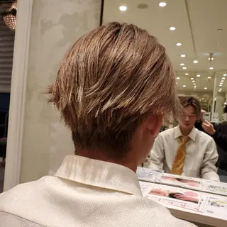 カラー メンズ 竹尾 優斗のヘアスタイル