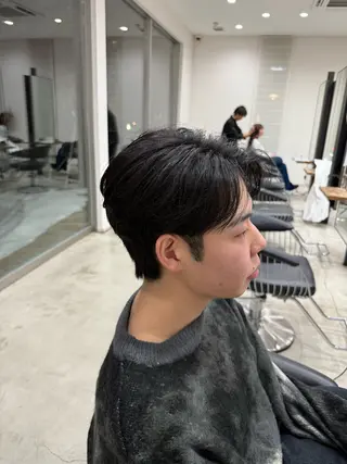 ショート メンズ 芳賀 風斗のヘアスタイル