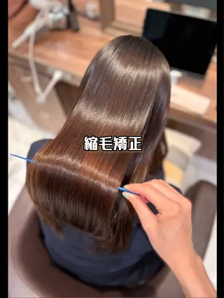 ロング リノ🖤艶髪 カラー🖤🇰🇷のヘアスタイル