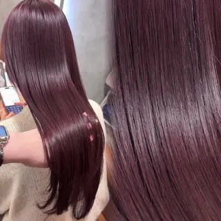 ロング カラー 札幌韓国風艶カラー 🎀𝐒𝐀𝐇𝐎のヘアスタイル