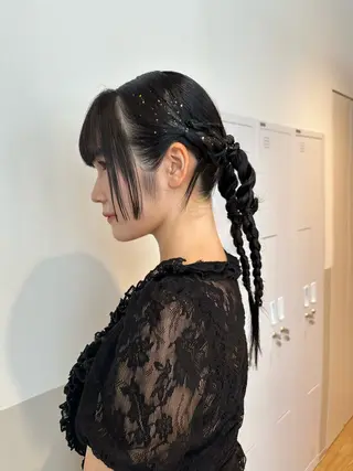 ヘアアレンジ yayo ヘアアレンジのヘアスタイル