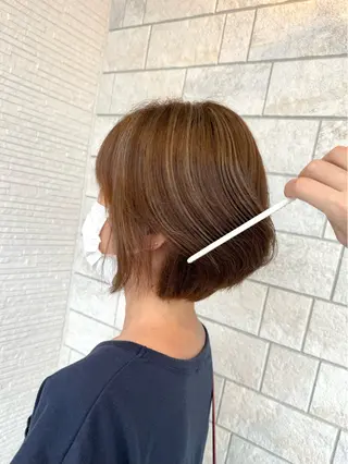 ショート カラー YUKA .のヘアスタイル
