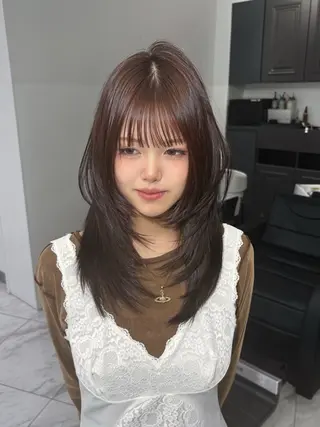 ロング オールマイティ美容師 💋𝑨𝑵𝑵𝑨のヘアスタイル