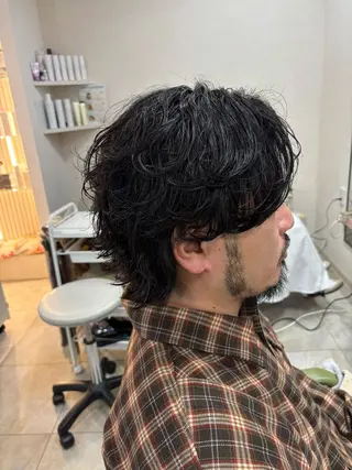 パーマ OluOlu (オルオル)布川恭大のヘアスタイル