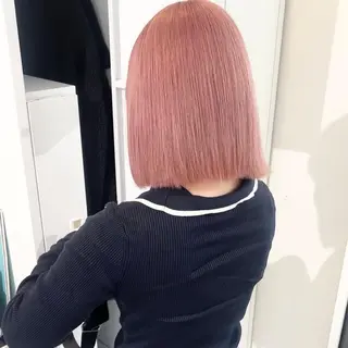 ミディアム piLLon・ keinaのヘアスタイル
