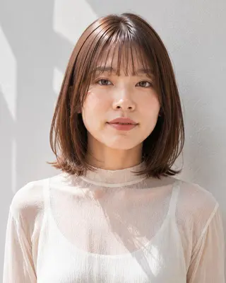ミディアム メンズパーマカット モデル☆今川茉綾のヘアスタイル