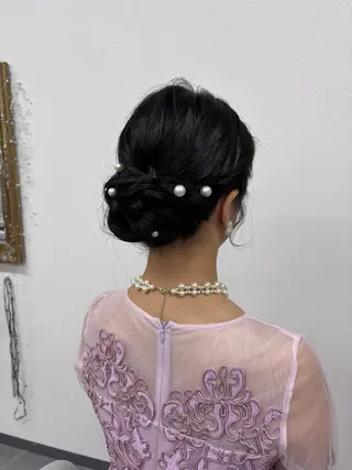 ヘアアレンジ ヘアサロン ミカヅキのヘアスタイル