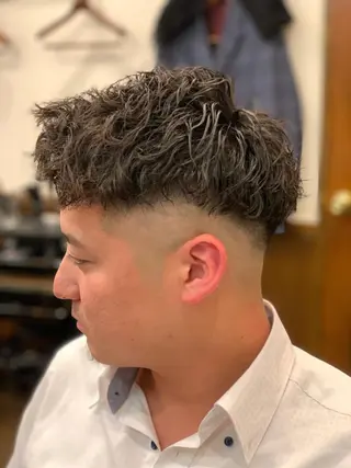 ショート パーマ ヒロ銀座 林のヘアスタイル