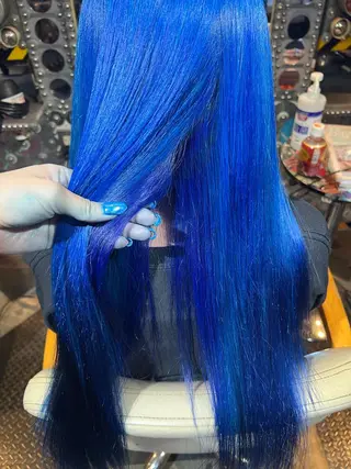ロング カラー ヘアアレンジ KOYA コヤのヘアスタイル