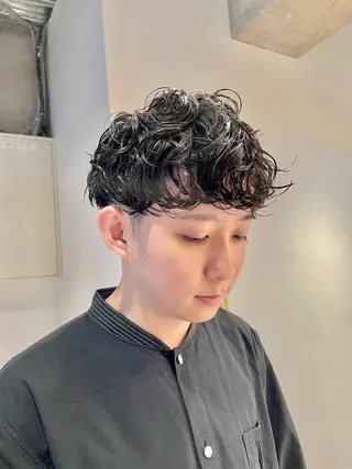 ショート パーマ メンズ メンズ&パーマ特化 takumiのヘアスタイル