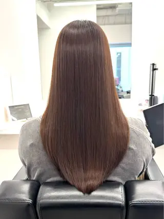 ロング 福井 莉帆のヘアスタイル